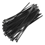 Kit 100 Abraçadeira De Nylon Enforca Gato 3,6mm X 250mm Cor Preto