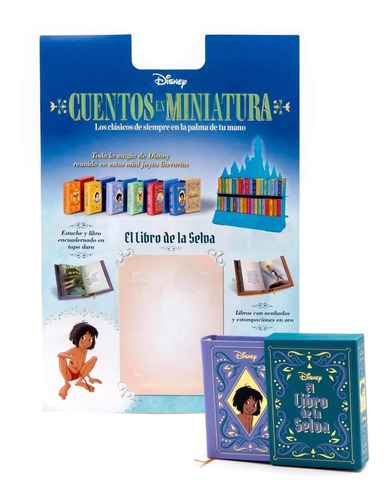 Cuentos Miniatura Disney Salvat 3 Mini El Libro De La Selva 