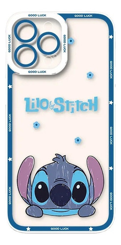 Funda Disney Stitch Para iPhone 15 14 Pro Max 13 12 11 Pro