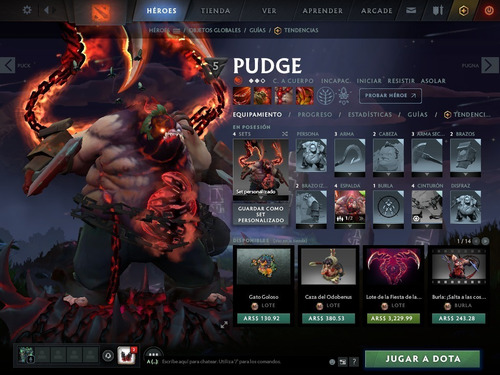 Arcana De Pudge Dota 2