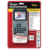 Calculadora Texas Instruments Ti-84 Plus Ce De Plata Gráfica