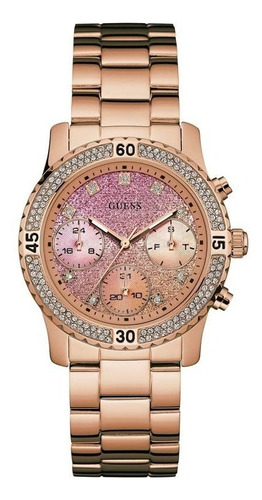 Reloj Guess Dama Acero W0774l3 Original