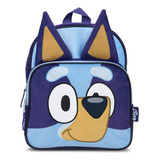 Mochila Escolar Bluey De Felpa Para Nivel Preescolar