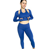 Conjunto Leggin Y Top  2 Piezas Mujer Gym