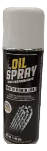 Lubricante De Cadena Oil Spray White 225ml. Bm Motopartes