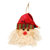 Cabeza De Papa Noel 13 Cm Muñeco Decoración - Sheshu Navidad