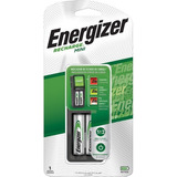 Cargador Energyzer + 2 Baterias Recargables Aa