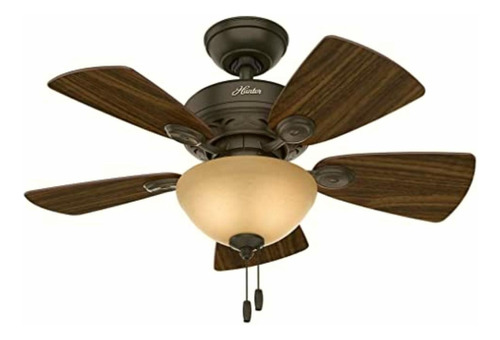 Hunter, Ventilador De Techo Moderno Con Cadena, Watson,