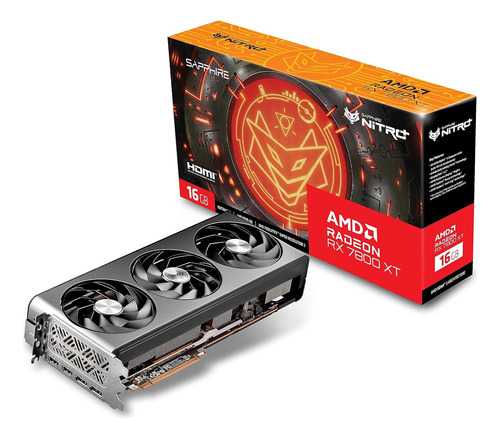 Tarjeta De Video Amd Radeon Rx 7800 Xt Sapphire Nitro+ 16gb