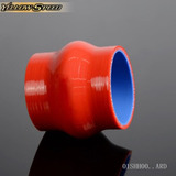 Fit For 45mm Hump Straight Silicone Red Hose Intercooler Ccb