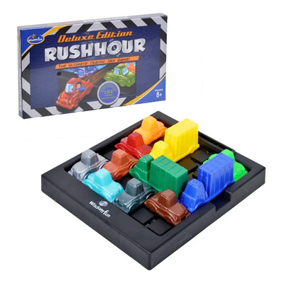 Juego De Mesa Rush Hour Hora Pico Rompecabezas Tráfico