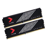 Memoria Ram Pny Ddr5 32gb 6000mhz Xlr8 Mako Black 2x16 Venex