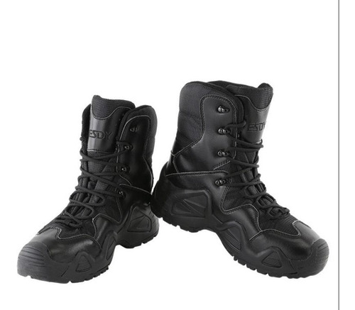 Bota Táctica Militar Outdoor  Esdy Alta Resistente Al Agua