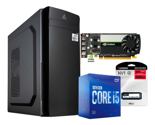 Pc Diseño 3d Cpu Intel Core I7 Ram 32gb 1tb Quadro T1000 