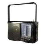 Radio Solar Bluetooth Recargable Q10bt Puerto Usb 8 Bandas
