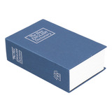 Plancha Abs Pequeña Book Safe, Azul, De Alta Capacidad Y Dur