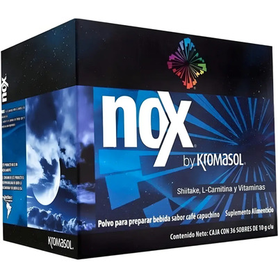 Kromasol Nox Suplemento Alimenticio Sabor Cappuccino 36 Sobres Polvo | Envío gratis