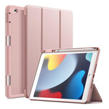 Jetech Funda P/ iPad De 10,2 PuLG (9na 8va 7ma Gen) Rosa