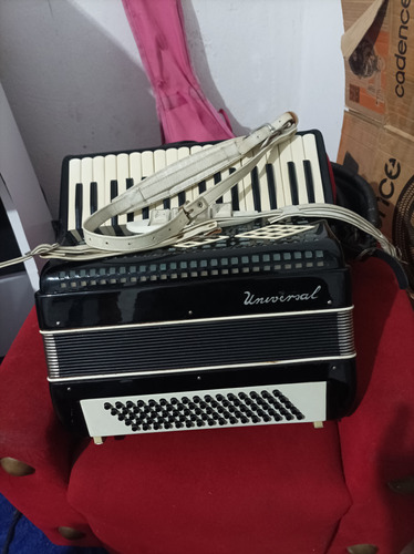 Acordeon Sanfona Universal 80 Baixos 