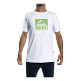 Reef Classic S Block Tee Blanco / Verde Remera