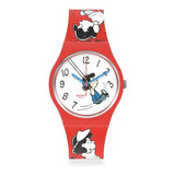 Reloj Swatch Peanuts Klunk! So28z106