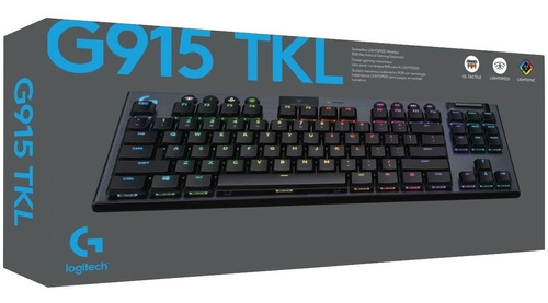 Teclado Mecanico Logitech G915 Tkl Rgb Carbon - Electromundo