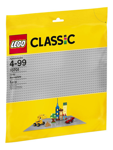 Placa Base Lego Classic Color Gris