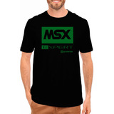 Camiseta Msx Expert - Preta - 100% Algodão