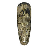 Carranca Decorativa De Parede Máscara Enfeite Bali 50cm