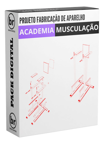 Projeto Fabricação Academia Abdominal Vertical