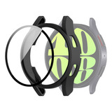 Capa Bumper Com Vidro Embutido Para Galaxy Watch6 40mm 44mm
