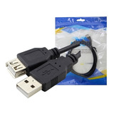 Kit10 Extensor Usb 2.0 Macho X Femea 3 Metros Extensão Usb 2