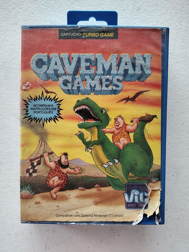 Caveman Games Cce Turbo Game Nes Nintendinho Cartucho + Nf