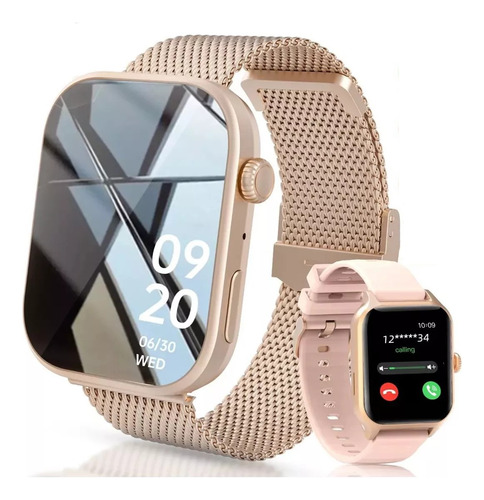 2.01 Smartwatch Mujer Reloj Inteligente Bluetooth Llamada