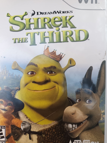 Shrek The Third Juego Fisico Wii En Caballito