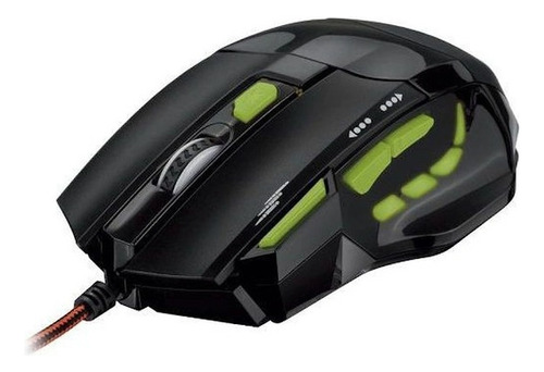 Mouse Xgamer Fire Button 2400dpi Fire Button Verde Mo208