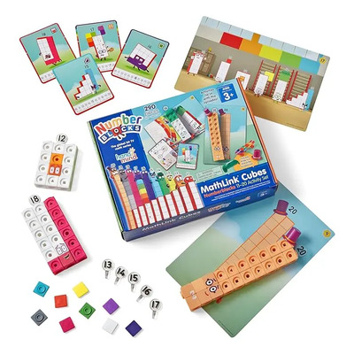 Numberblocks Cubos Apilables Mathlink 11-20 155 Cubos 290 Pz | Envío gratis