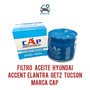 Filtro Aceite Hyundai Accent Elantra Getz Tucson Hyundai Accent