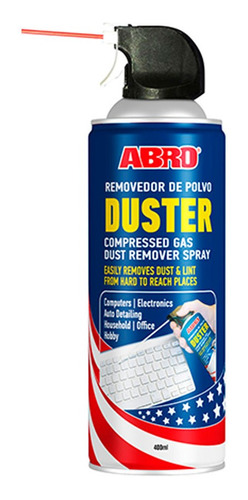 Aire Comprimido Aerosol Saca Polvo Particulas X 400ml  Abro