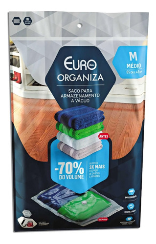 Organizador Embalagen Á Vacuo 65cmx45cm - Euro M