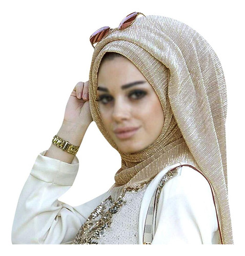 Adela Mujer Bufanda Musulmán Turbante Hijab Gorra Bufanda La