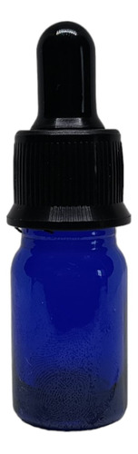 Gotero Envase Vidrio Azul 5 Ml Caja Por 20 Und