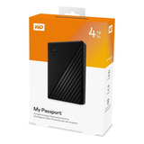 Disco Rigido Externo 4tb Wd Mport Black Usb3.0 Ally