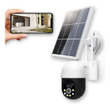 Camara Cctv Exteriores Solar 4g Hd Panel Solar Bateria