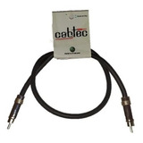 Cable De Audio Rca Rca 1 Metro Cab-tec Fichas Neutrik Rean