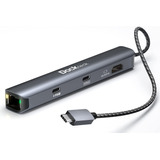 Hub Usb-c 6 En 1 Dockteck A Hdmi Ethernet Usb 3.0 Y Mas