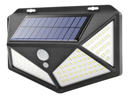 Lampara Solar 180 Luces Led 900 Lm Sensor De Movimiento Envi