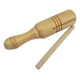 Clave Toc Toc Madera 18cm Instrumento Musical Niños 