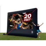 Elite Outdoor Movies Premium Pantalla Inflable - Verdadera S