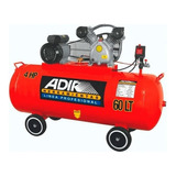 Compresora Aire Lubricado Tipo V 4hp 60lts Adir 203 Frecuencia 0